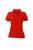 Damen Polohemd in Piqu-Qualitt ~ tomatenrot/wei XL