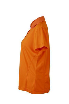 Damen Funktions Poloshirt ~ orange S