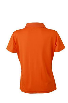Damen Funktions Poloshirt ~ orange M