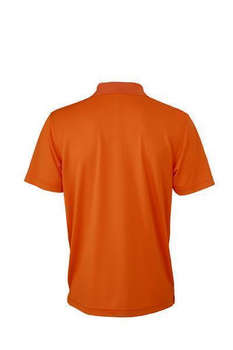 Herren Funktions Poloshirt ~ orange L