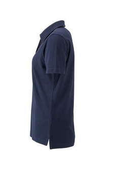 Damen Poloshirt Trachtenlook ~ navy/rot-wei XL