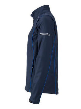 Damen Softshelljacke mit abnehmbaren rmel ~ navy/royal XL