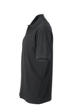 Herren Arbeits-Poloshirt ~ schwarz 4XL