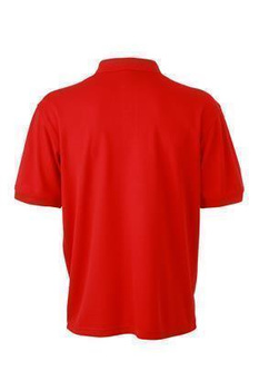Herren Arbeits-Poloshirt ~ rot 3XL