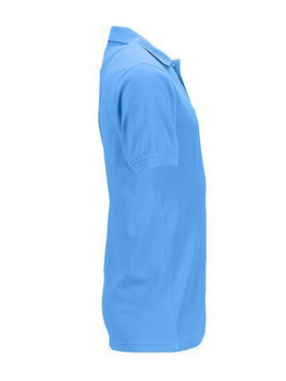 Herren Arbeits-Poloshirt mit Brusttasche ~ wasserblau S