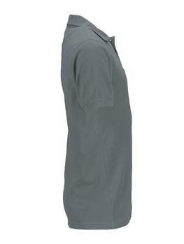Herren Arbeits-Poloshirt mit Brusttasche ~ dunkelgrau 6XL