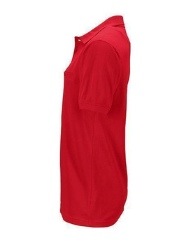 Herren Arbeits-Poloshirt mit Brusttasche ~ rot 3XL