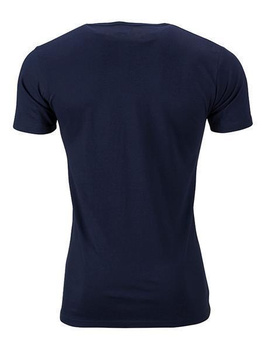 Herren Slim Fit V-Neck T-Shirt ~ navy S