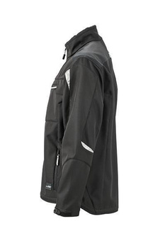 Workwear Softshell Jacket ~ schwarz/schwarz L