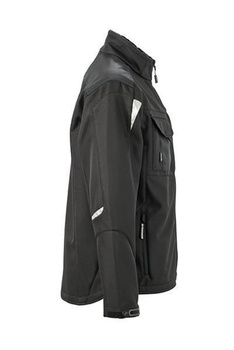 Workwear Softshell Jacket ~ schwarz/schwarz L
