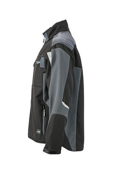Workwear Softshell Jacket ~ schwarz/carbon S