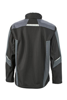 Workwear Softshell Jacket ~ schwarz/carbon L