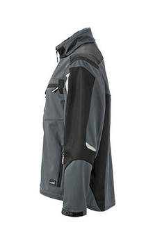 Workwear Softshell Jacket ~ carbon/schwarz XL