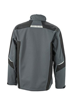 Workwear Softshell Jacket ~ carbon/schwarz 3XL