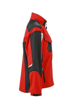 Workwear Softshell Jacket ~ rot/schwarz XXL