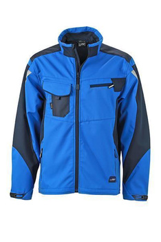Workwear Softshell Jacket ~ royal/navy XL