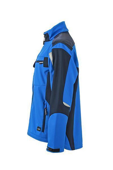 Workwear Softshell Jacket ~ royal/navy 3XL