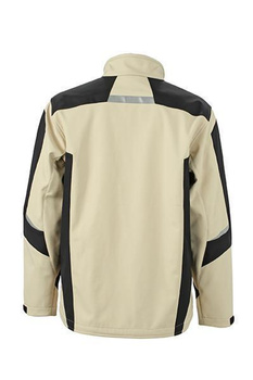 Workwear Softshell Jacket ~ steingrau/schwarz XS