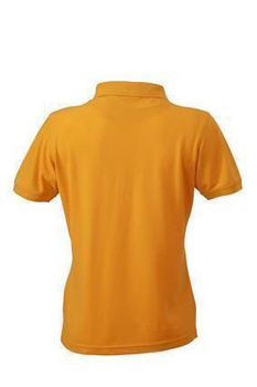 Damen Arbeits-Poloshirt ~ goldgelb 4XL