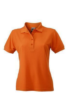 Damen Arbeits-Poloshirt ~ orange L