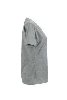Damen Arbeits T-Shirt ~ grau-heather 3XL