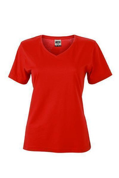 Damen Arbeits T-Shirt ~ rot XL