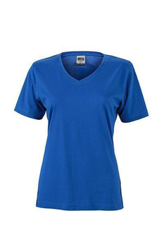 Damen Arbeits T-Shirt ~ royal XL