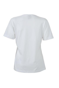 Damen Arbeits T-Shirt ~ wei XL