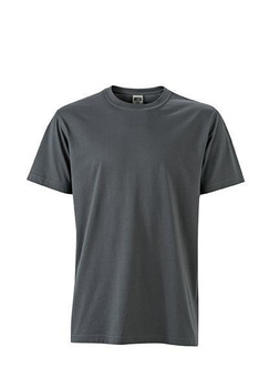 Herren Arbeits T-Shirt ~ carbon 5XL