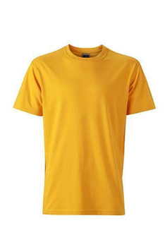 Herren Arbeits T-Shirt ~ goldgelb XL