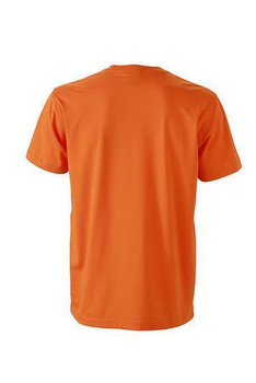 Herren Arbeits T-Shirt ~ orange S