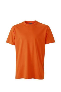 Herren Arbeits T-Shirt ~ orange L