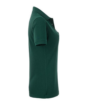 Damen Arbeits-Poloshirt mit Brusttasche ~ dunkelgrn S