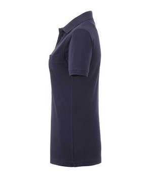 Damen Arbeits-Poloshirt mit Brusttasche ~ navy XXL