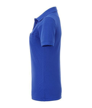 Damen Arbeits-Poloshirt mit Brusttasche ~ royal XL