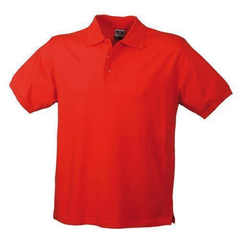 Strapazierfhiges Herren Arbeits Poloshirt ~ rot XL