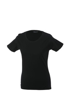 Srapazierfhiges Damen Arbeits T-Shirt ~ schwarz XXL