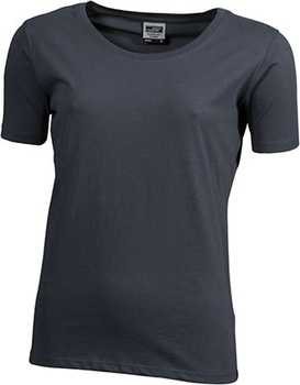 Srapazierfhiges Damen Arbeits T-Shirt ~ carbon L