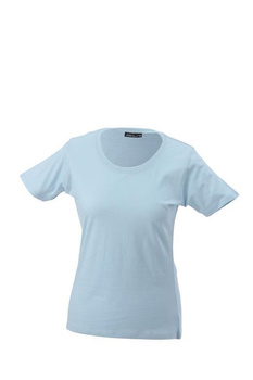 Srapazierfhiges Damen Arbeits T-Shirt ~ hellblau XL