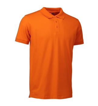 Stretch Poloshirt ~ Orange S