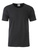 Herren T-Shirt mit stylischem Rollsaum ~ schwarz M