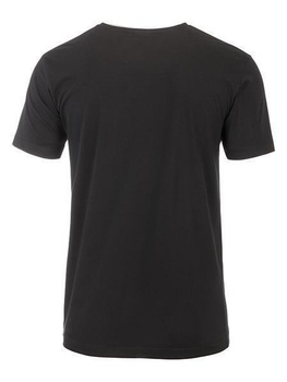Herren T-Shirt aus Bio-Baumwolle JN8004 ~ schwarz S