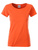 Tailliertes Damen T-Shirt aus Bio-Baumwolle ~ coral XS