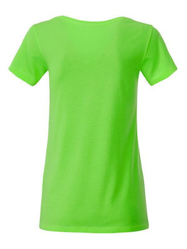 Tailliertes Damen T-Shirt aus Bio-Baumwolle ~ lime-grn XS