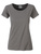 Tailliertes Damen T-Shirt aus Bio-Baumwolle ~ mid-grau XL