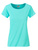Tailliertes Damen T-Shirt aus Bio-Baumwolle ~ mintgrn XS