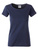 Tailliertes Damen T-Shirt aus Bio-Baumwolle ~ navy L