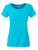 Tailliertes Damen T-Shirt aus Bio-Baumwolle ~ trkis XL