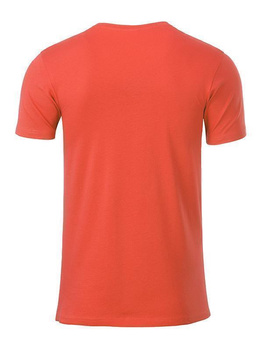 Herren T-Shirt aus Bio-Baumwolle ~ coral XL