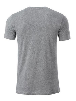 Herren T-Shirt aus Bio-Baumwolle ~ grau-heather M